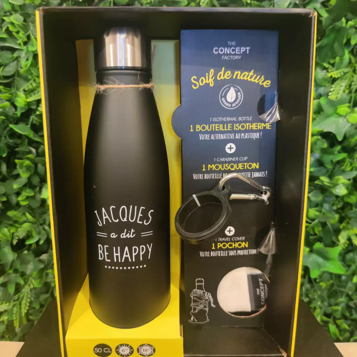 Coffret bouteille isotherme 50cl